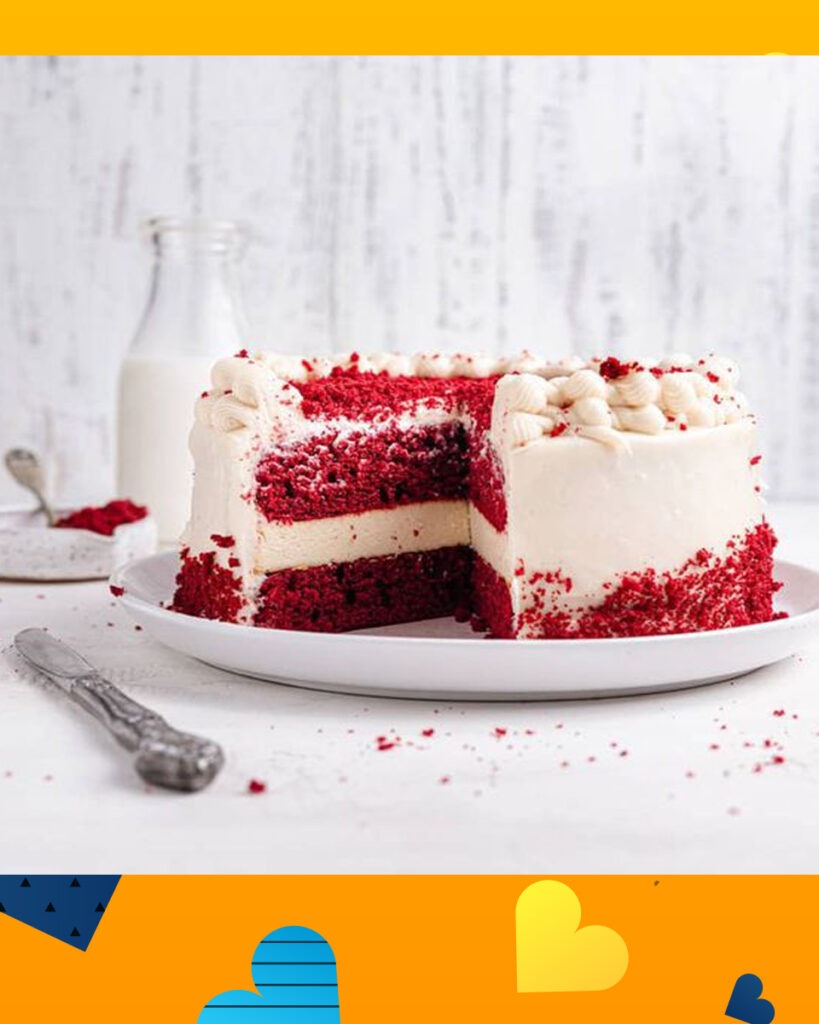 Red Velvet Cheesecake Cake